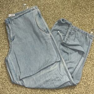 Euc plus size non stretch soft jeans